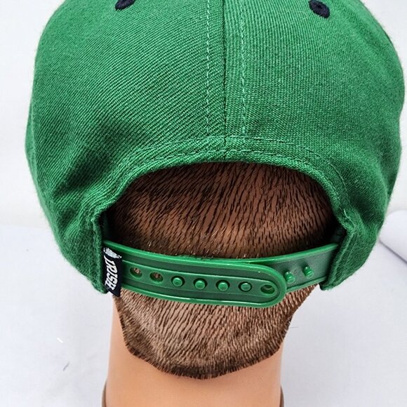 Notre Dame Fighting Irish 47 Brand Green Snapback Hat Embroidered Hat - Picture 6 of 9